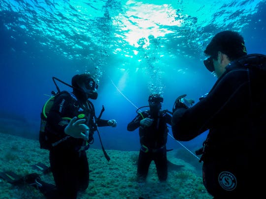 Mallorca Doppeltauchgang mit Skualo Water Sports