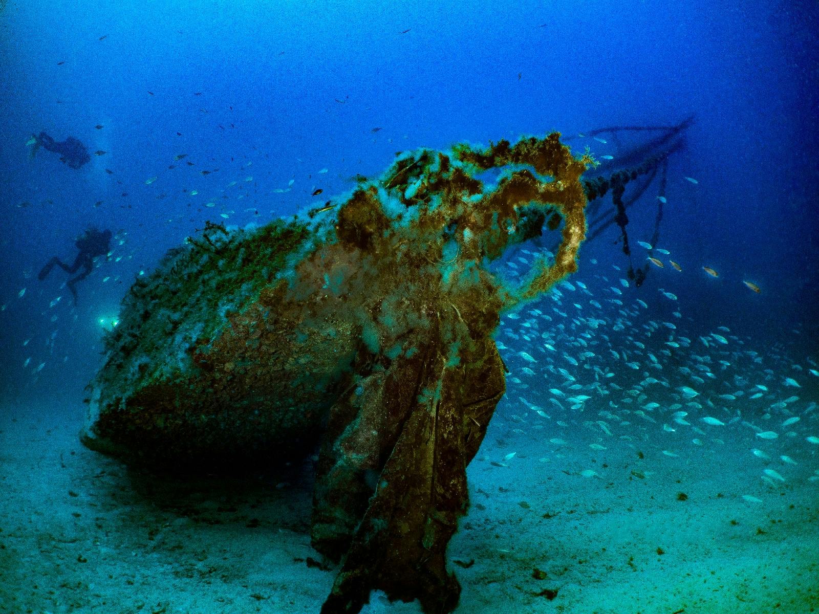 Double Dive with Equipment in Majorca