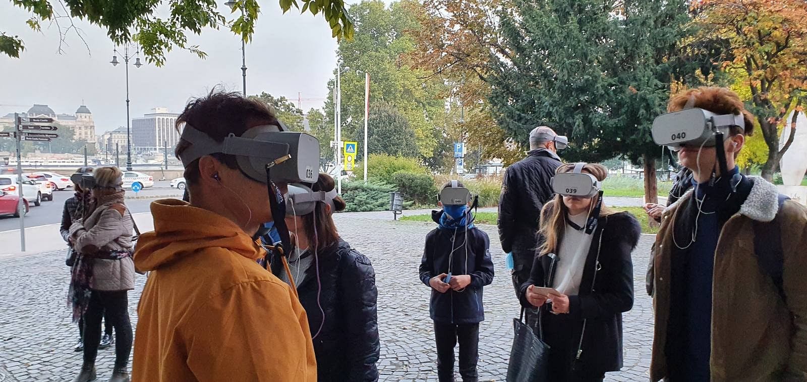 Recorrido a pie por la realidad virtual de Budapest