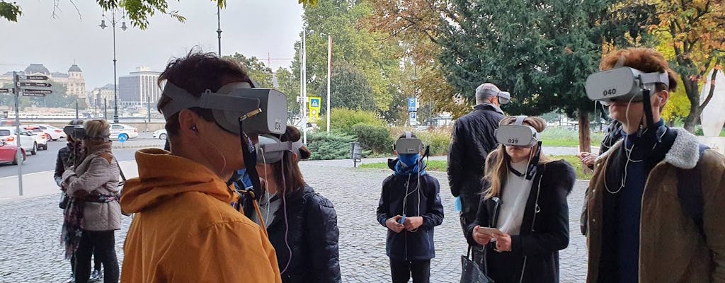 Passeio a pé de realidade virtual em Budapeste