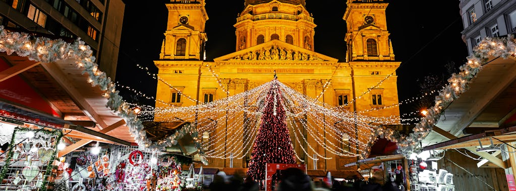 Prywatna wycieczka na jarmark bożonarodzeniowy w Budapeszcie i wieczorny rejs po Dunaju