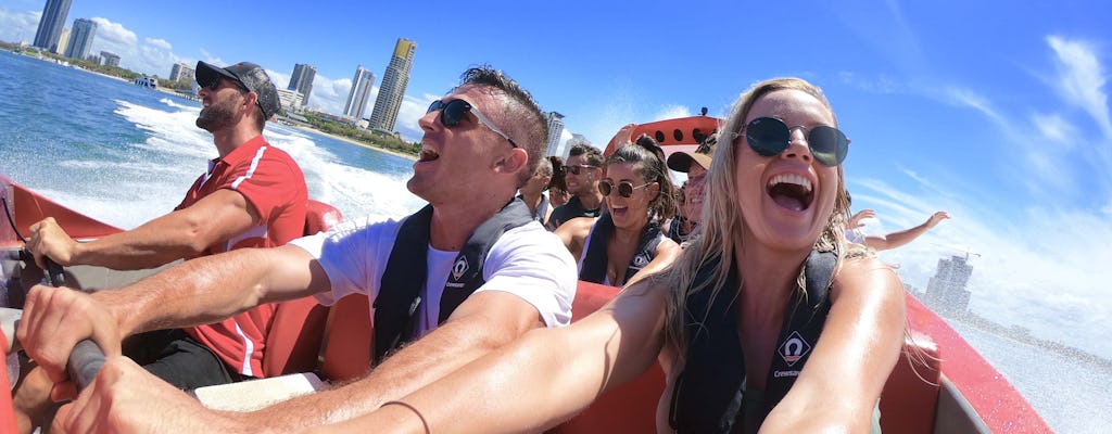 Scenic helicopter tour and ultimate jetboat ride