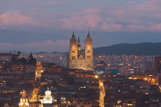 Downtown Quito night tour