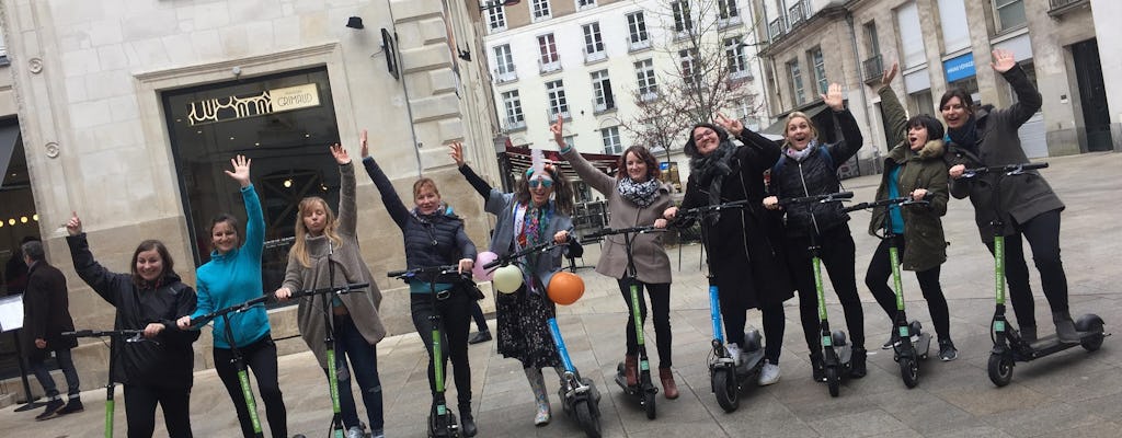 Rondleiding met elektrische scooter door Nantes