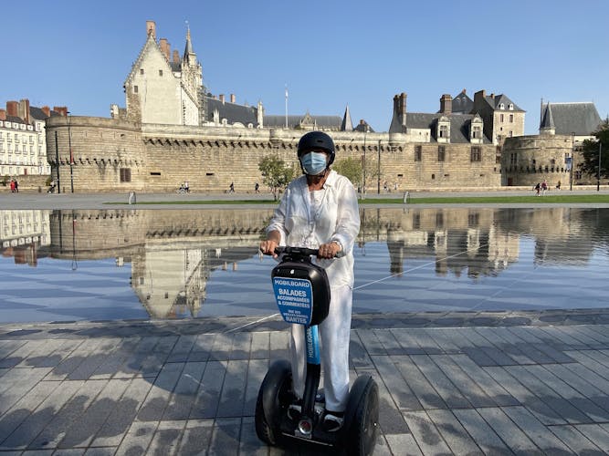 Self-balancing scooter guided tour of the "Heritage of Nantes"
