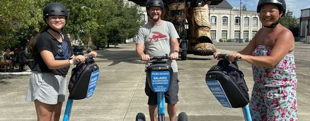 Nantes's highlights self-balancing scooter tour