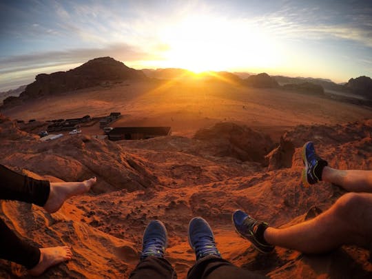 Private Wadi Rum sunset jeep tour from Petra