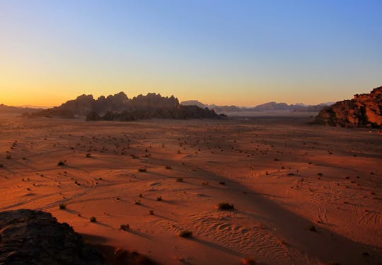 Private Wadi Rum sunset jeep tour from Aqaba