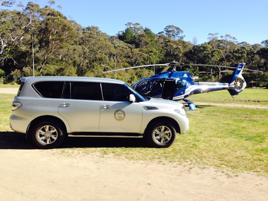 Helikoptervlucht naar Blue Mountains en 4WD-tour
