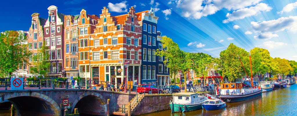 Excursión de un día a Ámsterdam desde Bruselas con viaje en barco incluido