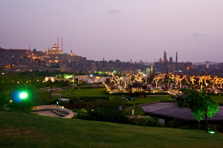Evening tour of Alazhar Park with dinner