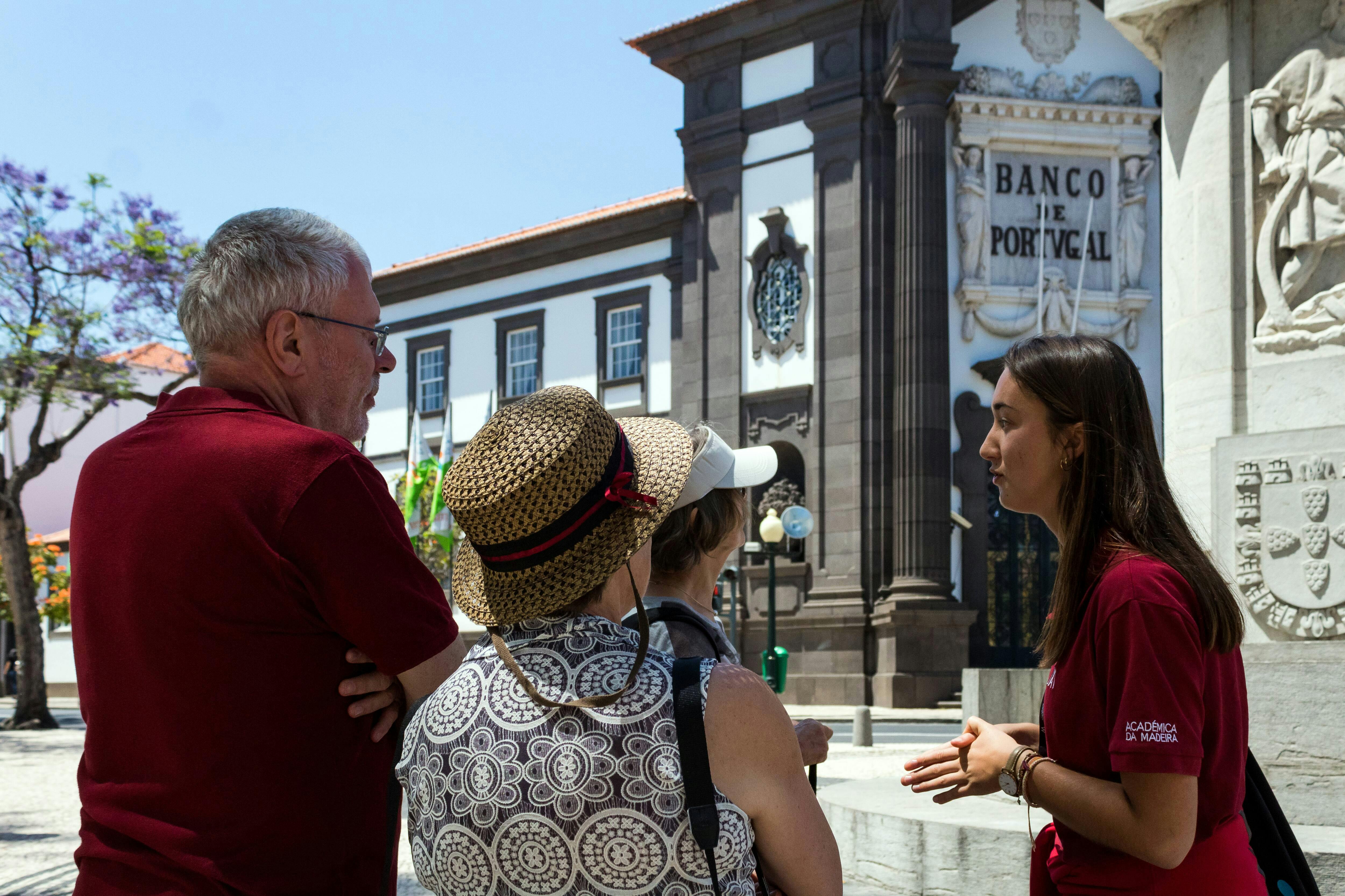 Tour a piedi del centro storico di Funchal per piccoli gruppi