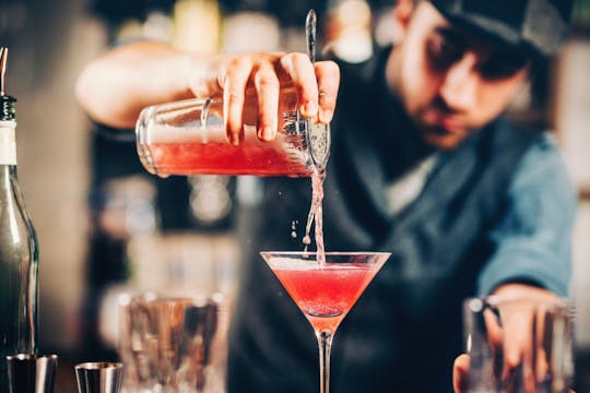 Cocktails masterclass with tapas in Barcelona