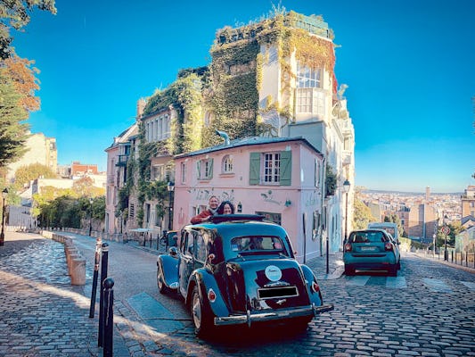 3-godzinna wycieczka z przewodnikiem po Paryżu francuskim zabytkowym samochodem