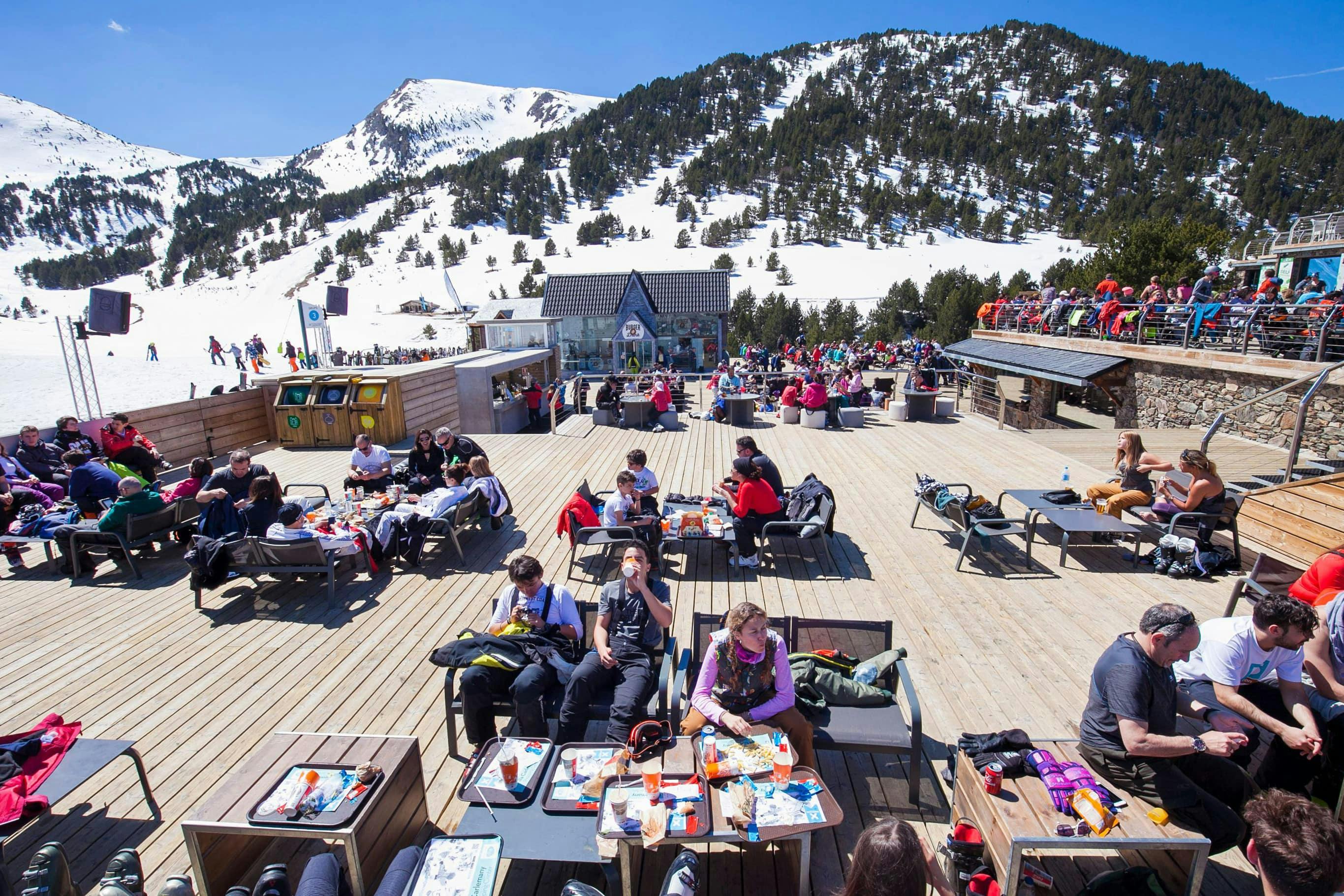 Lunch at Grandvalira Ski Resort Restaurants