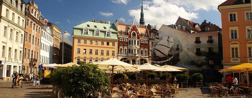 Tour guidato a piedi di 2 ore della città vecchia di Riga