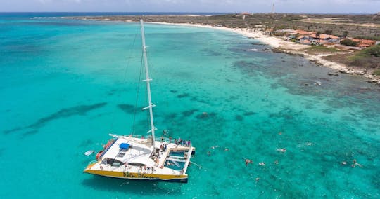 Palm Pleasure catamaran-snorkelavontuur