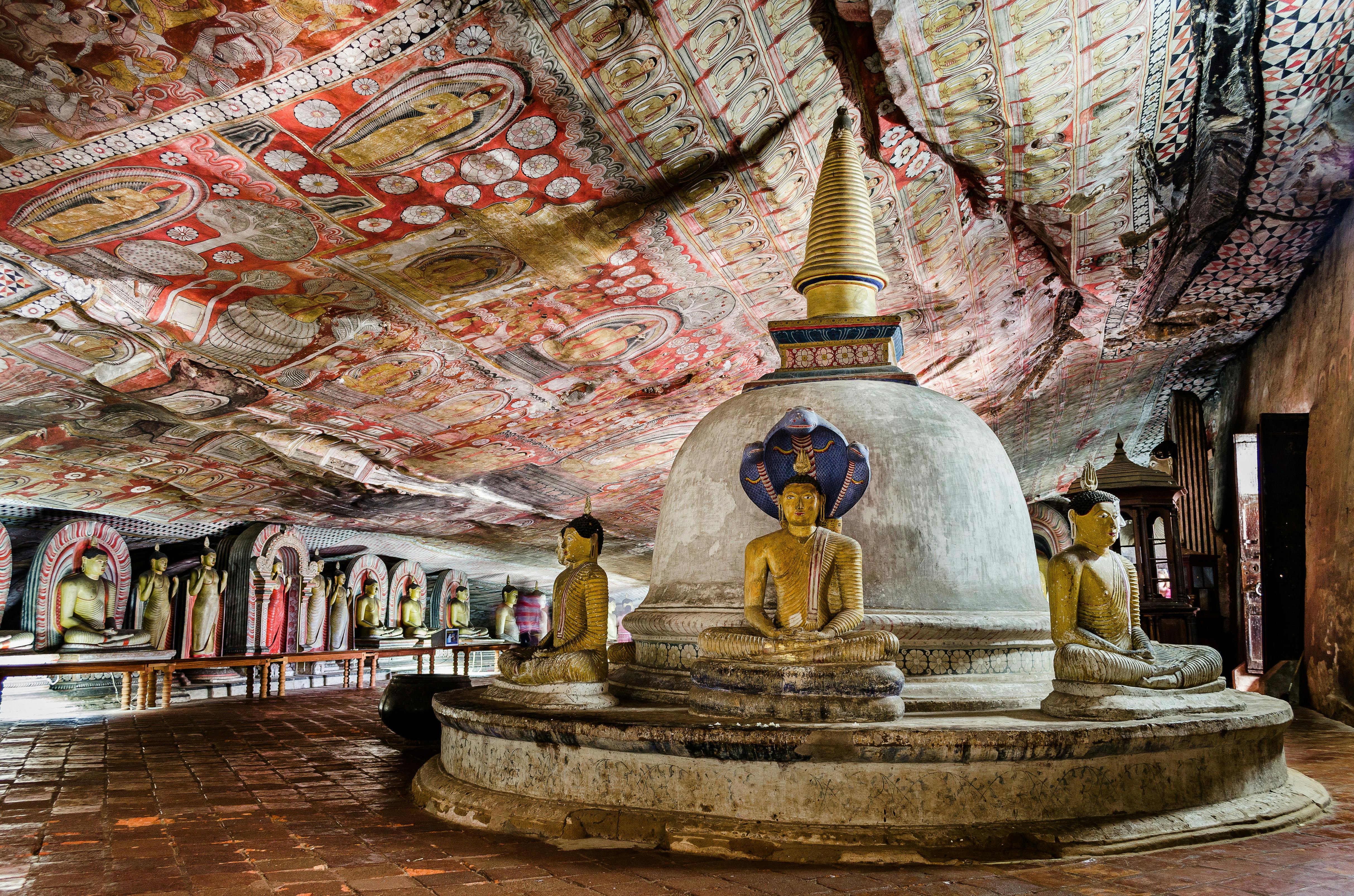 Sigiriya rock and Dambulla cave temple tour from Negombo Musement