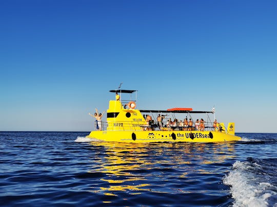 Bootsfahrt auf dem Hippo-U-Boot in Lindos und Schwimmen in der Bucht von Navarone