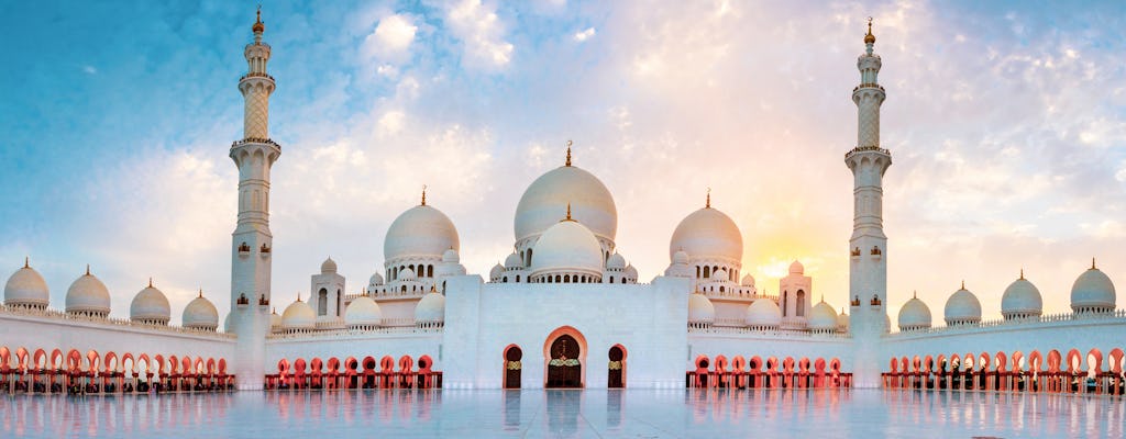 Excursion combinée d'une journée à Dubaï et à Abu Dhabi