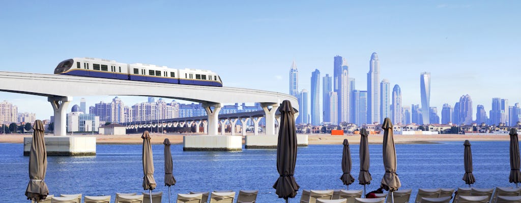 Visite moderne de Dubaï avec trajet en monorail à Palm Jumeirah