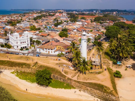 Promenade en bateau sur la rivière Madu et visite de la ville de Galle au départ de Negombo