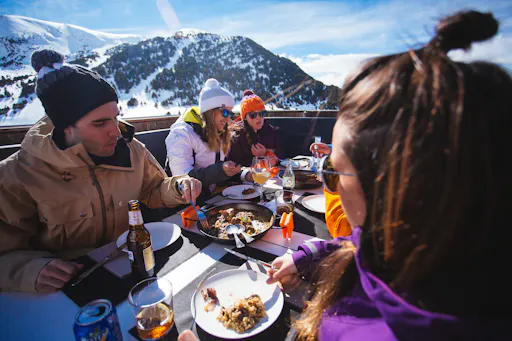 Lunch at Grandvalira Ski Resort Restaurants