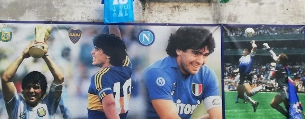 Recorrido a pie para grupos pequeños de Maradona en Nápoles