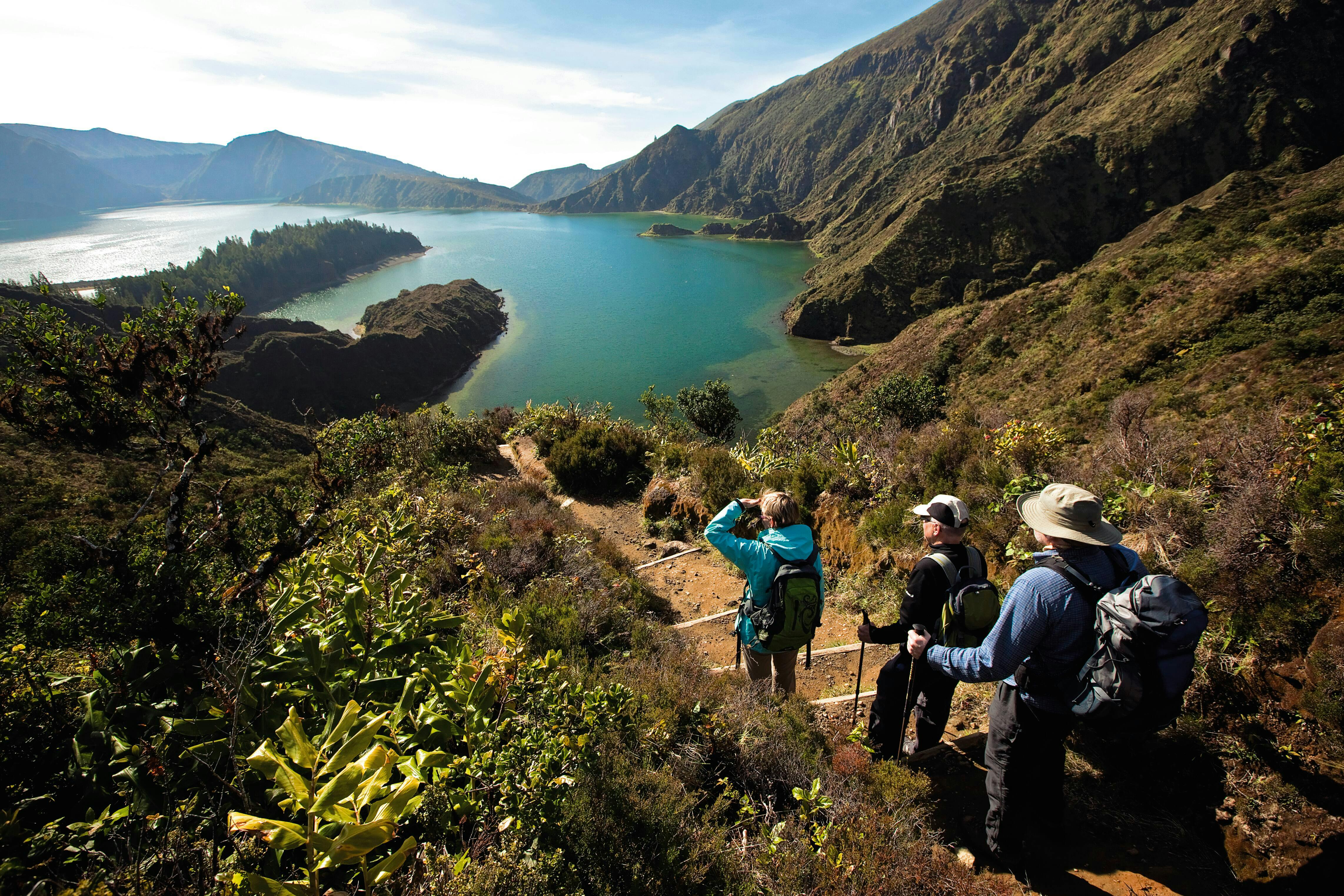 Paseo por Lagoa do Fogo