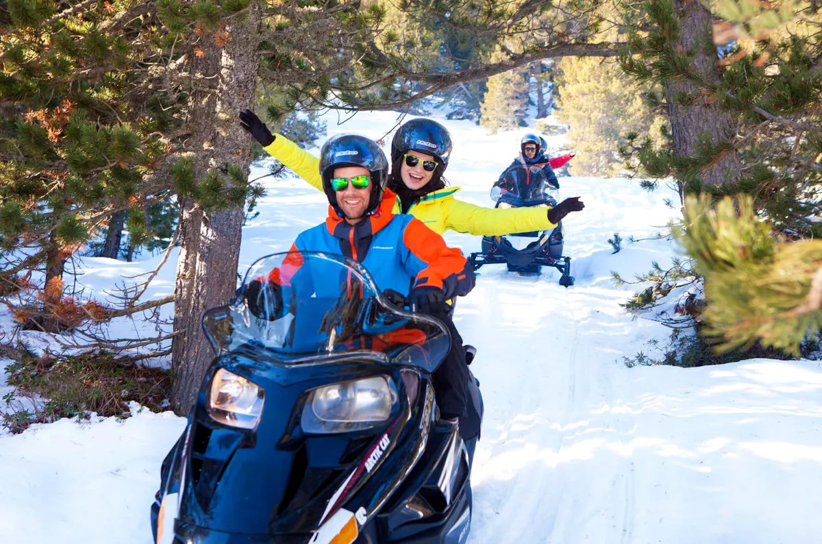 Snowmobile Experience in Grand Valira