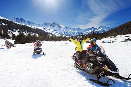 Jazda na skuterach śnieżnych w Grand Valira