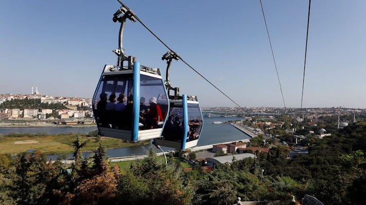 The tour of Golden Horn and Miniaturk Park tour in Istanbul