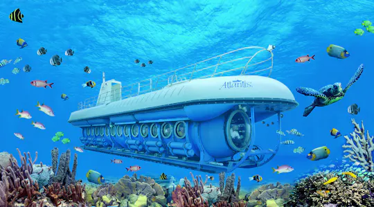 Atlantis Submarine expedition in Aruba