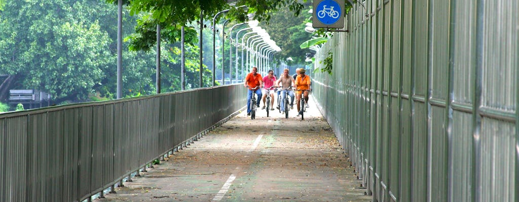 Miasto Bangkok i kulturowa wycieczka rowerowa