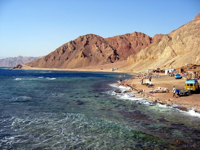 Blue Hole Snorkeling, 4x4 safari and Dahab tour from Sharm El Sheikh with lunch
