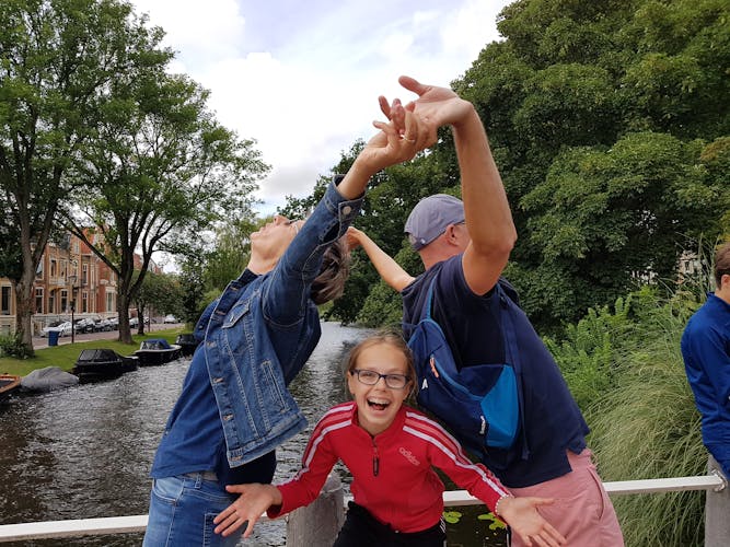 Self guided tour with interactive city game of Alkmaar