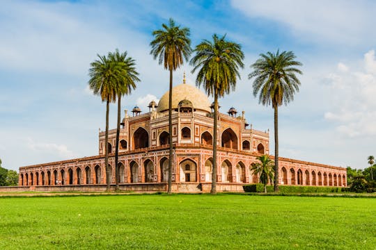 Tour della tomba di Humayun e di Nizamuddin Dargah con cena