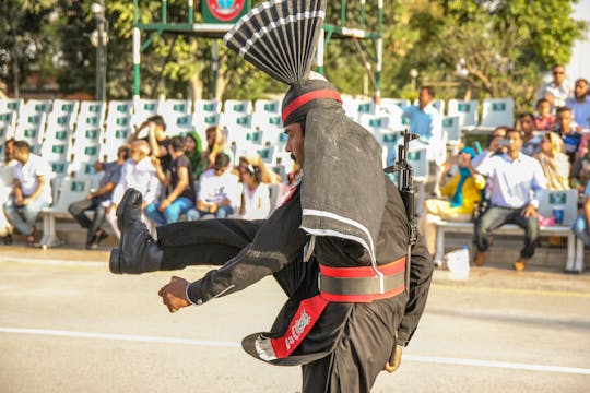 Wagah border ceremony