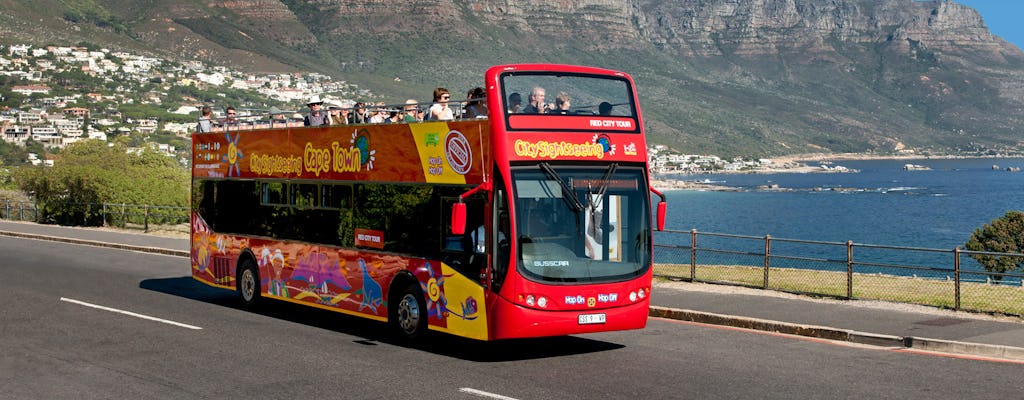 Hop-on, hop-off-ticket voor 1 dag City Sightseeing in Kaapstad