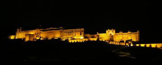 Sound and light show at Amber Fort