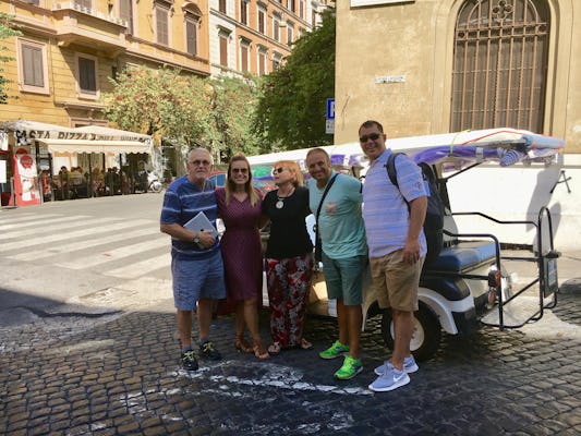 Tour de día completo en carrito de golf por Roma