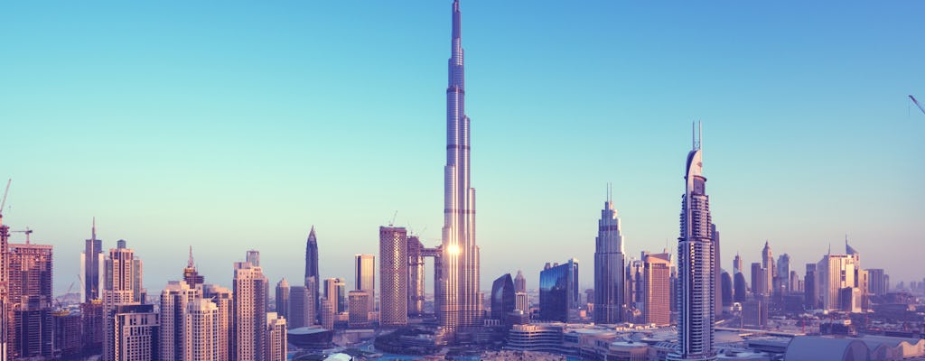 Al Top Burj Khalifa biglietto combinato e safari nel deserto