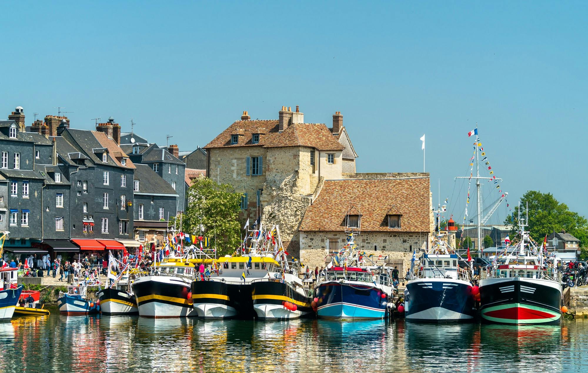 Honfleur highlights walking tour with a local guide