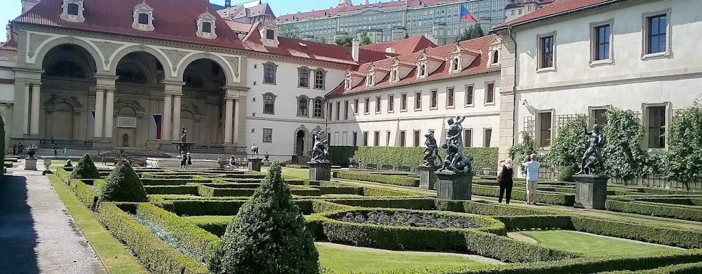 Must-sees of Prague guided tour with Wallenstein Palace Gardens
