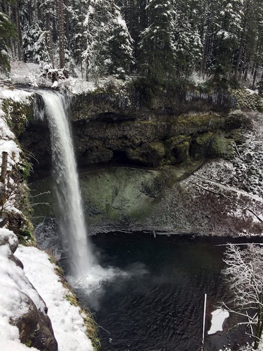 Silver Falls hike and wine from Portland