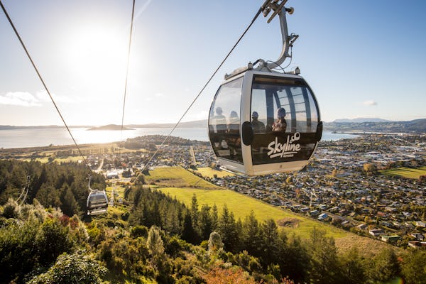 Experiencia de doble aventura Skyline Rotorua y Velocity Valley
