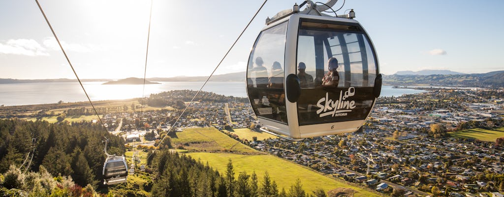 Expérience de double aventure Skyline Rotorua et Velocity Valley