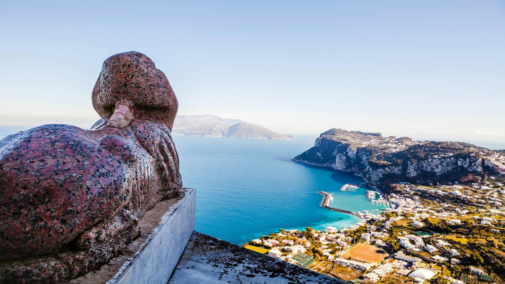 Tour di un giorno di Capri e Pompei da Napoli