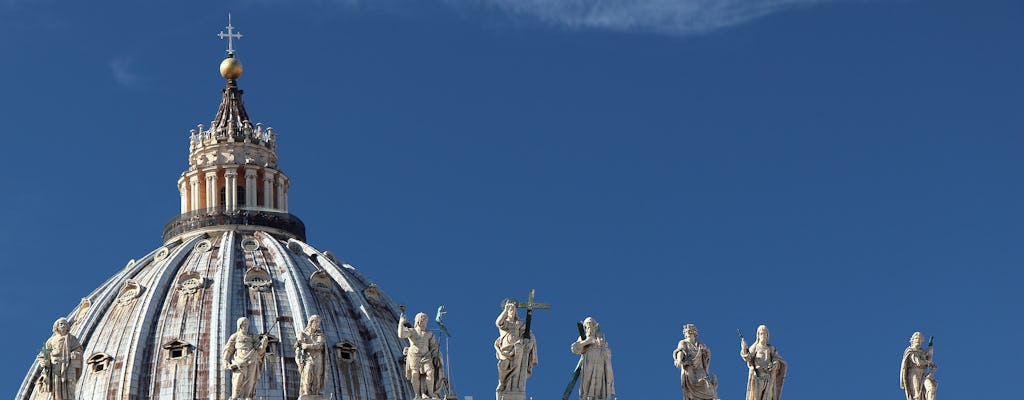 Tour de acceso rápido a los Museos Vaticanos y subida a la cúpula de San Pedro