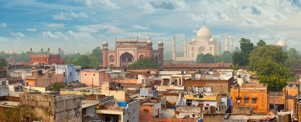 Passeio a pé em Agra